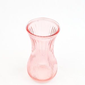 Pink flower vase